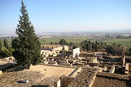 Vista de las ruinas de Medina Azahara.
