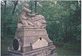 האנדרטה בפארק הלאומי הצבאי בגטיסברג, פנסילבניה, לזכר גדודי חיל הרגלים המתנדבים 78 ו-102 מניו יורק במלחמת האזרחים
