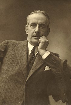 Giacomo Puccini in 1924 by Attilio Badodi; restored by Adam Cuerden