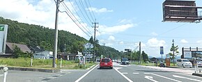 Hiruzen Kamitokuyama Maniwacity Okayamapref Route 482.JPG