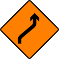 WK 013 Move to Right (One Lane)