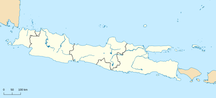 Liga 2 teams in Java Island