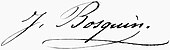 signature de Jules Bosquin