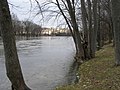 Kankakee River in flood, Momence, Illinois (January 1, 2009