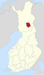 Kemijärvi – Localizzazione