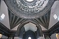 View of the dome transition, with the arch of the iwan visible below it