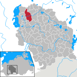 Kuhlen-Wendorf – Mappa