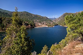 Le Fiumorbo au lac de Sampolo.