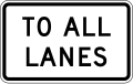 R1-2cP To all lanes (plaque)