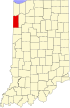 State map highlighting Newton County