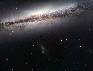 NGC 3628. 사진제공:ESO