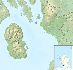 Knockewart or Loch Jargon is located in North Ayrshire