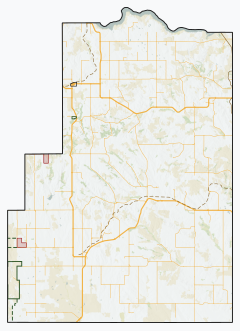 Rural Municipality of Old Post No. 43 is located in Old Post No. 43