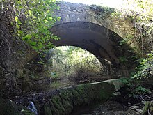 Pont médiéval du Répétier, sur l’ancienne voie domitienne