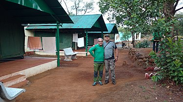 Tents at Dajipur forest gate