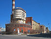 von Erich Mendelsohn entworfene „Energiestation“ der Textilfabrik „Rotes Banner“