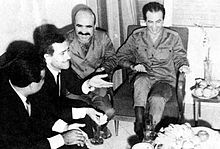Description de l'image Senior officials in the Baath Party in a rare un-official photograph with Salah Jadid from 1969.jpg.