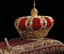 Spanish Royal Crown and Scepter