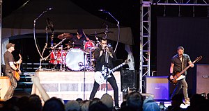Theory of a Deadman performing at Festival of Friends 2013
