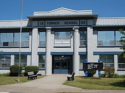 Turner Elementary School (built as the K-12 Turner School)