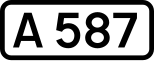 A587 shield