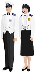 Dinner Dress White Jacket