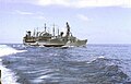 Image 20HMAS Hobart refuels from a US Navy tanker during Operation Sea Dragon off Vietnam in 1967. (from History of the Royal Australian Navy)