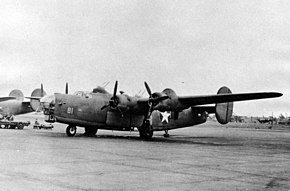 B-24D-CO (41-11822) を改造した試作機XB-41