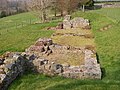 Reste eines Tores des Kastell Cicucium/Y Gaer, Brecon