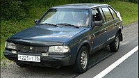 Moskvich 2141Y2 Dolgorukiy, with a slightly extended wheelbase