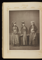 Armenian, Turkish and Kurdish females in their traditional clothes, 1873