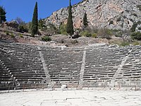 The theatre at Delphi