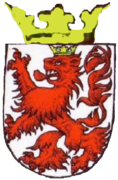 Arms of Mircea I of Wallachia (from a personal seal.) (The lion was used by many rulers of the House of Basarab)