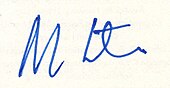 signature de Paul Auster