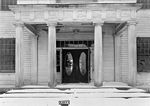 The front entrance porch.