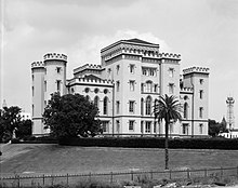 The Old Louisiana State Capitol, a Gothic style building