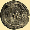 Béla III's royal seal