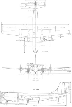 vue en plan de l’avion