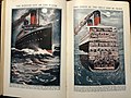 Book of Knowledge 1919 Vol 1. Passenger ship.