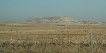 Cerros testigo en la provincia de Toledo (España)