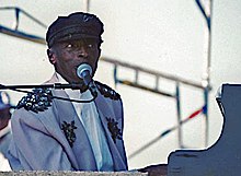 Brown performing in 1996