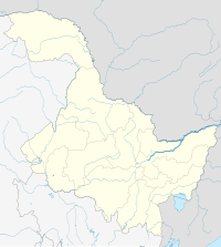 Map of Heilongjiang, China with the location of the river mouth at which Zheltuga and Ignashino are located