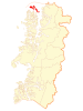 Location of the Commune of Guaitecas in Aysén del General Carlos Ibáñez del Campo Region