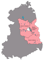 ドイツ民主共和国における旧ブランデンブルク州の県