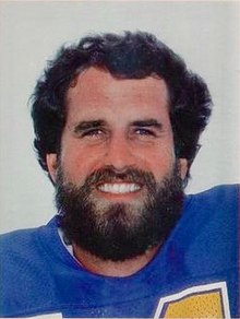 Head shot of Dan Fouts from the shoulders up