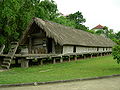 Long communal house of the Rhade people