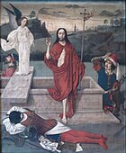 Résurrection de Jésus, Dirk Bouts.