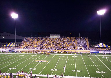 East stands (student section), 2006
