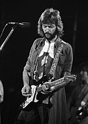 Eric Clapton en 1975.