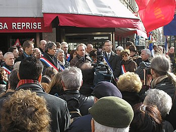 Oration by Bertrand Delanoë, Mayor of Paris